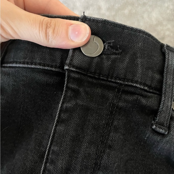 Joe’s Jeans Grayish Black Slim Straight Leg Jeans Womens Size 31/12 - Picture 13 of 13